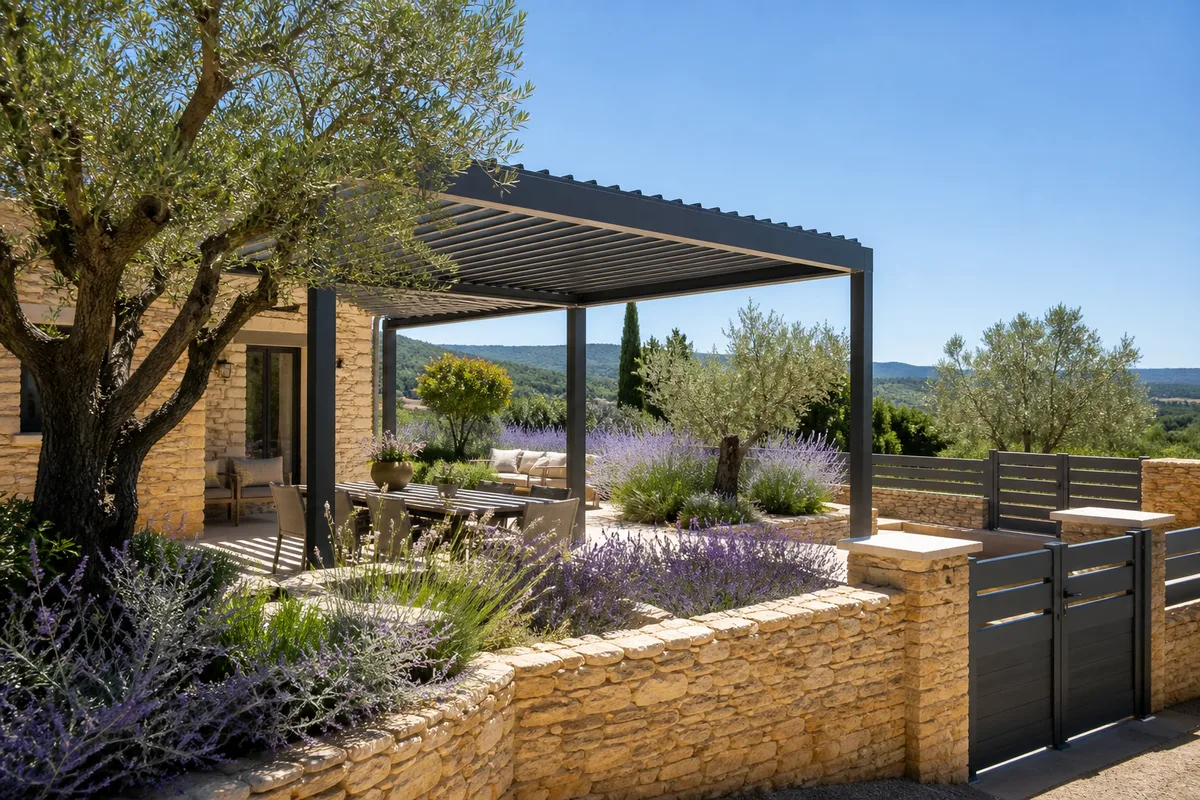 Pergola dans le Vaucluse : modèles, prix constatés et démarches